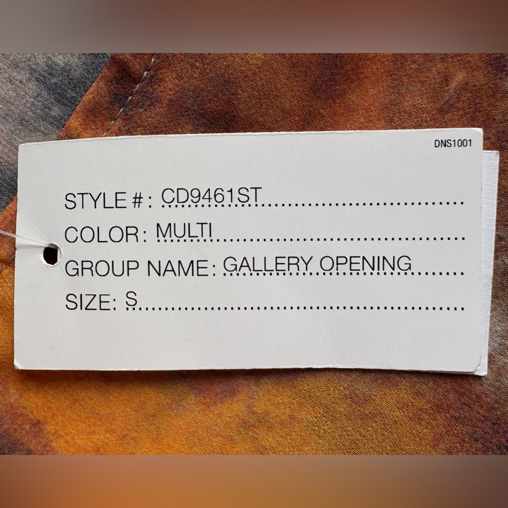 NWT Women's Peck & Peck Sheer Top Art to Wear Birds Floral Flowy Popover  Size S - Picture 10 of 10